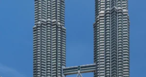 クアラルンプールのペトロナスツインタワー